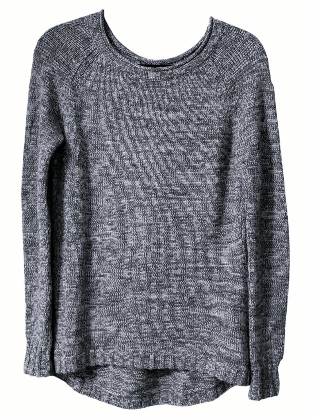 TOAD & CO Marlevelous Marled Merino Wool Pullover Elbow Patch Sweater - Size S